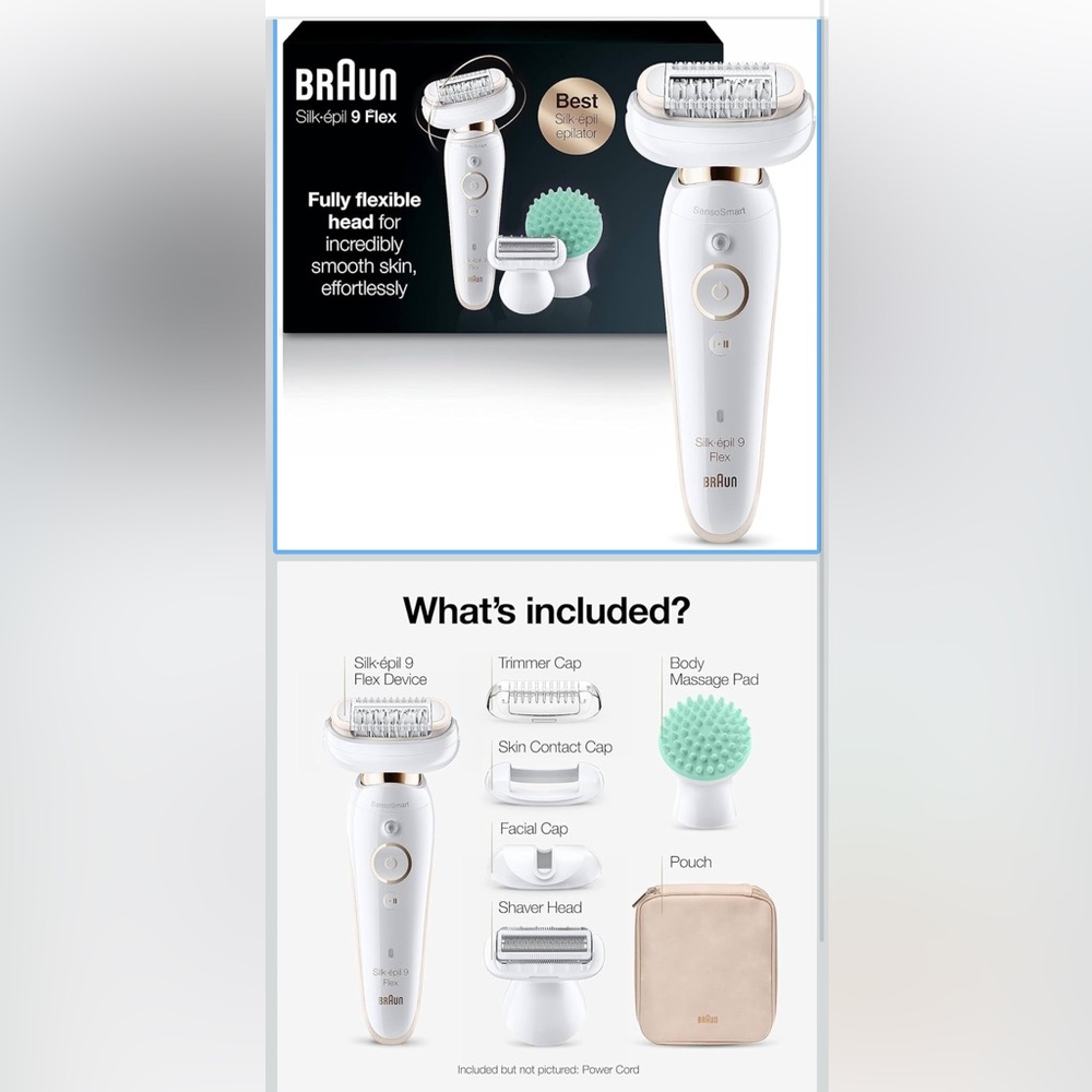 Braun Silk-épil 9 Flex Women's Epilator